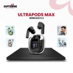 Ultrapods Max Transparent Wireless Earbuds with LED Display