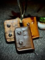 Premium Vintage Card Holder & Coin Wallet - Image 2
